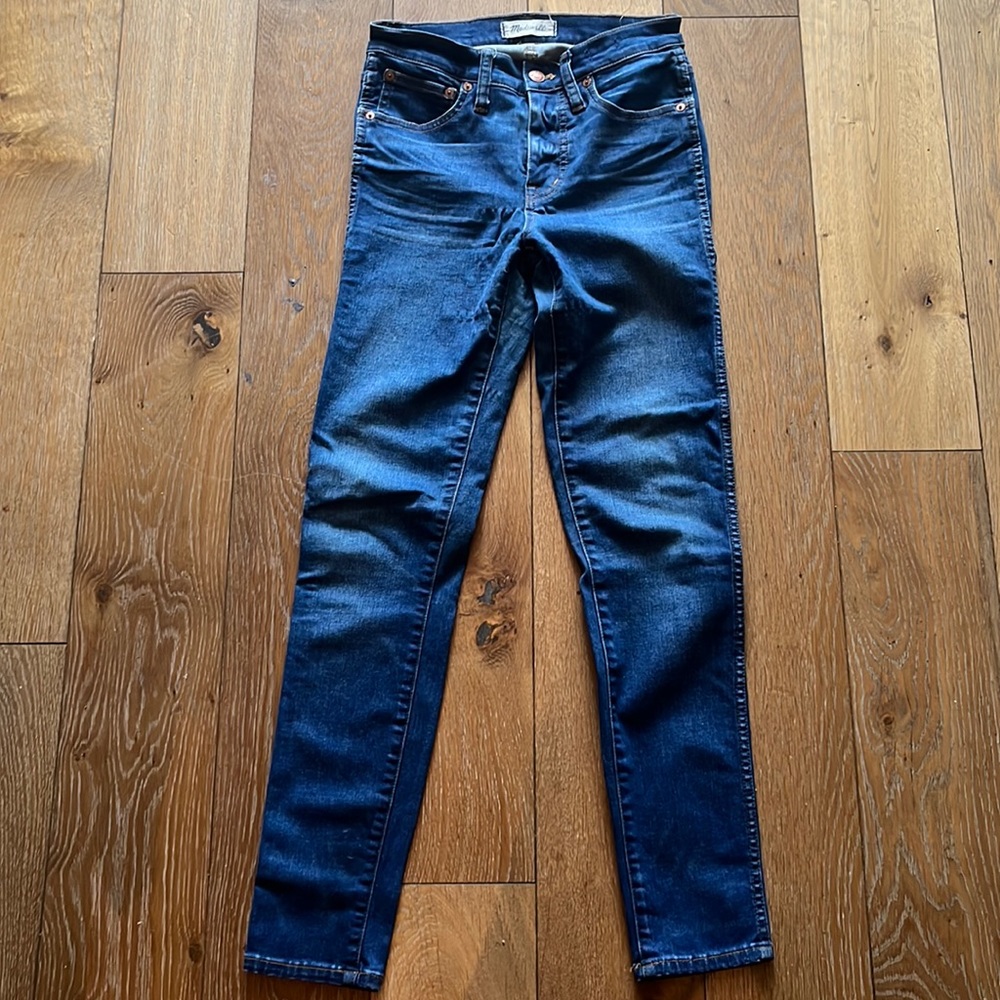 Madewell 9 high rise skinny 25